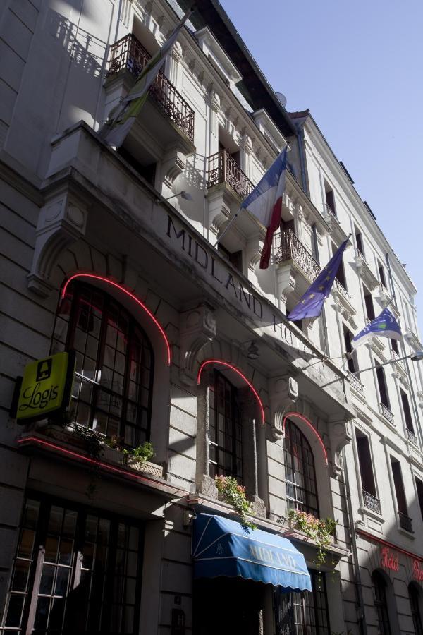 Logis Le Midland Hotell Vichy Exteriör bild
