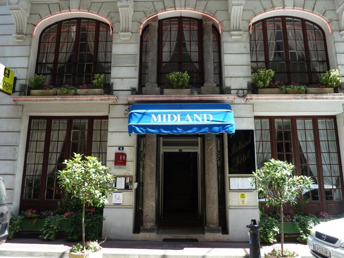 Logis Le Midland Hotell Vichy Exteriör bild