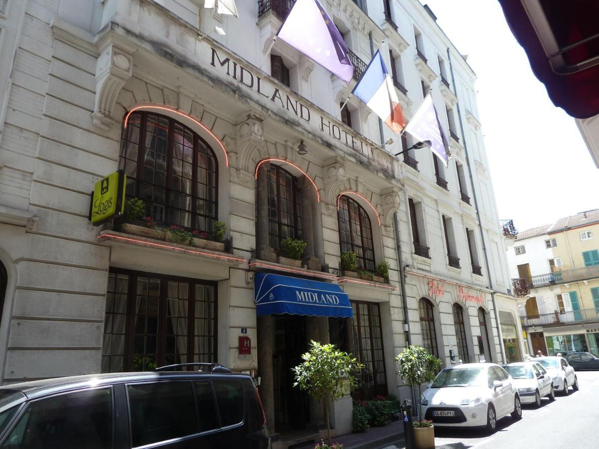 Logis Le Midland Hotell Vichy Exteriör bild