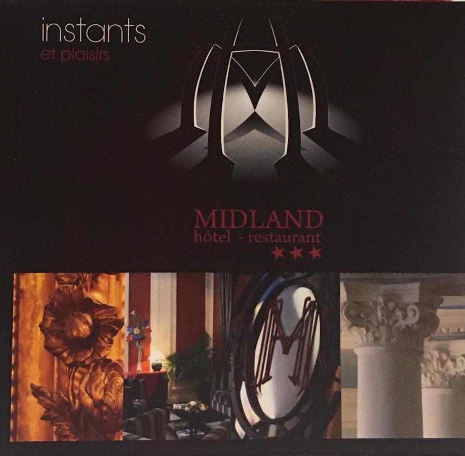 Logis Le Midland Hotell Vichy Exteriör bild